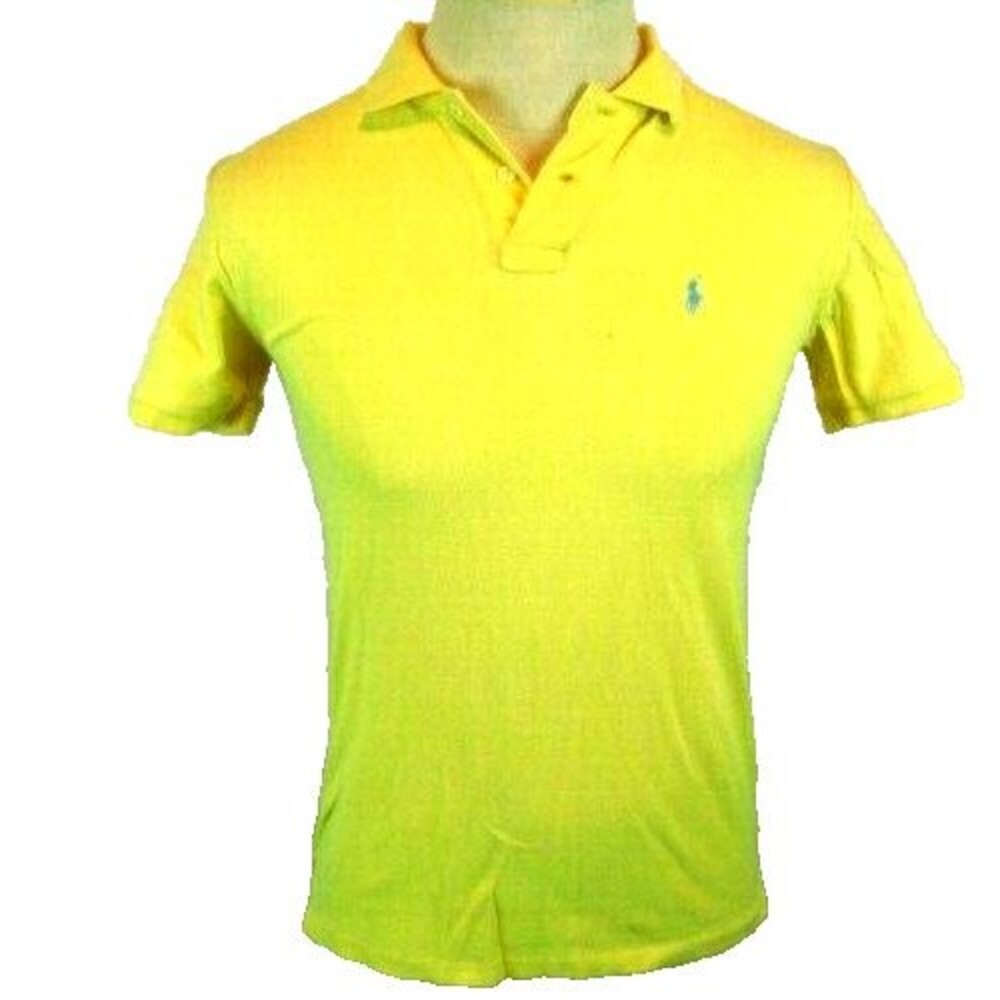 Womens Polo Ralph Lauren Polo Golf Rugby Cotton SS Casual Shirt sz S